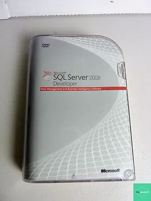 Microsoft SQL Server 2008 Developer DVD X86 / X64 - Disc & Product Key • $40