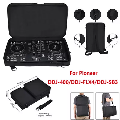 Storage Bag Playing Disc Player Backpack For Pioneer DDJ-400/DDJ-FLX4/DDJ-SB3 • $71.52