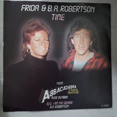 Time  - Frida & B. A. Robertson 7  Vinyl Single In VGC • £3.99