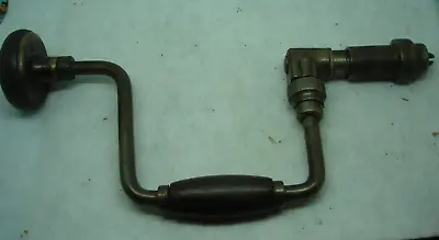 VINTAGE MILLERS FALLS No. 1909 10 INCH BRACE DRILL • $19.95