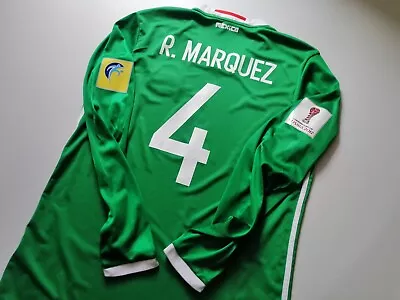 Jersey Mexico Rafael Marquez 2017 Adidas (L) Barcelona Confederations Cup L/S • $75