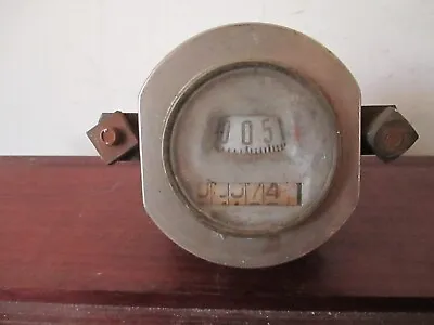 Stewart Warner 413f Speedometer Odometer  With Glass  = Vtg ?model A Ford ? • $99.98