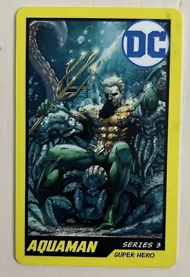 DC Comics Coin Pusher Cards Series 3 Aqua Man - Pinstack • $17.99