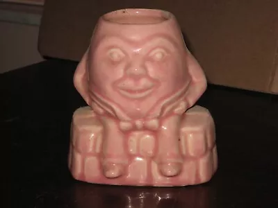 McCoy Pink Ceramic Humpty Dumpty Planter • $9.99