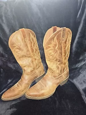 Justin Stampede Pull-on Western Boots Men’s Size 11 D • $25