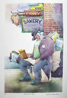 $650 • Buy Seymour Rosenthal, The Simcha Man, Lithograph, Signed And Numbered In Pencil