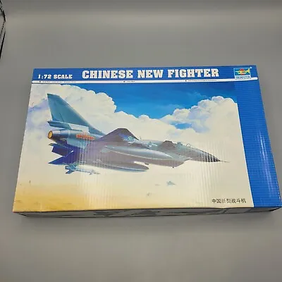Trumpeter 1/72 Chinese J-10 Jet Fighter Aircraft Airplane Kit 01611 Incomplete • $13.88