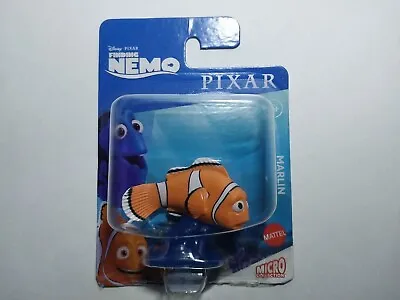 Disney Pixar Finding Nemo  Marlin Mattel Micro Collection Figure Toy Cake Topper • $4.49