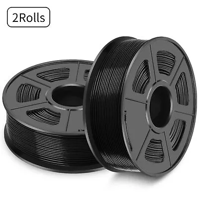 SUNLU 2×1KG PLA META PLA+ SILK PETG ABS Filament 1.75MM+/-0.02MM 1KG Spool • $38.17