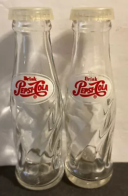 Vintage PEPSI COLA MINI PEPSI BOTTLES Salt And Pepper Shakers • $17.10