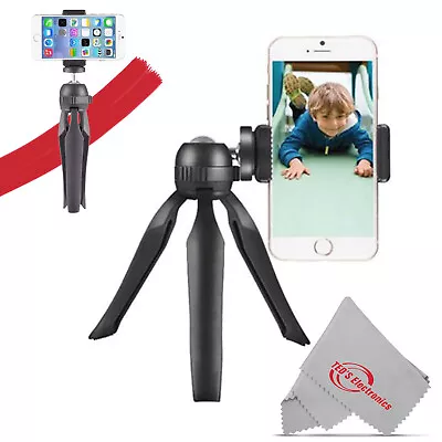 Vivitar 7.5  Compact Tabletop Tripod Hand Grip With Ball Head For Selfies • $9.99