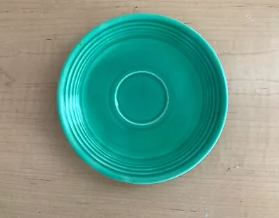 Vintage Fiesta Original Green 6  Saucer Made In USA • $7