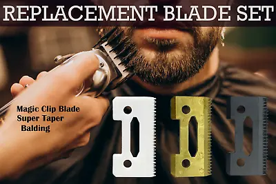 WAHL Ceramic Clipper Blade For WAHL Magic Clip Senior Super Taper & Balding *UK* • $10.63