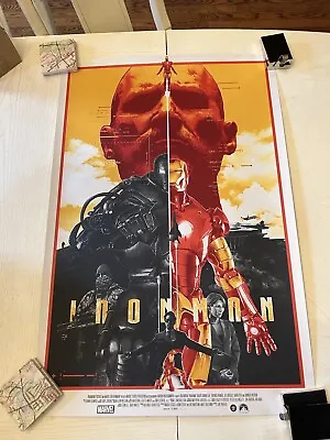 Iron Man Art Print Gabz Domaradzki New Hero Complex Gallery HCG • $75