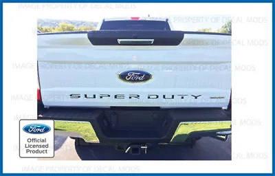 2017 Ford F250 F350 Super Duty TAILGATE Letters Inserts Decals Stickers Inlays • $15.17