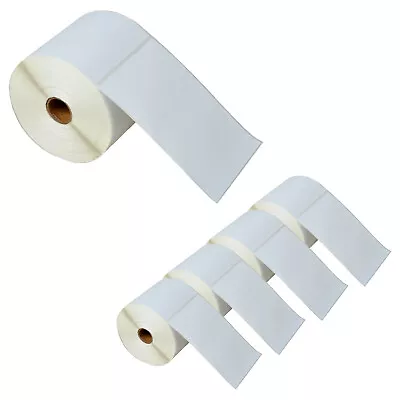 5 Rolls 500 Labels 4X6 Direct Thermal For Zebra LP 2443 2844 2442 Eltron ZP450 • $54.99