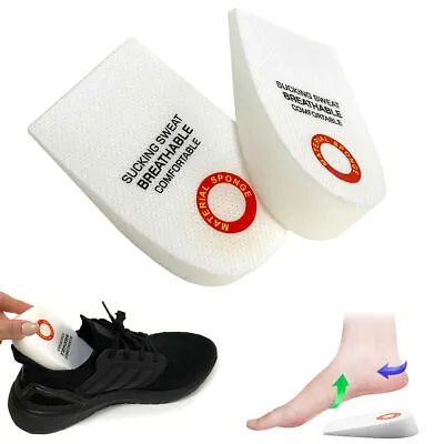 Memory Foam Heel Cushion Reduce Instant Shock Pressure Comfort Ladies Men Remedy • $6.40