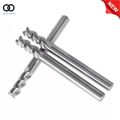 3 × 3/16  3 Flute 2  Overall Length Regular Carbide End Mill US • $15.56