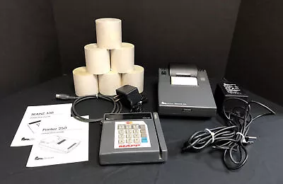 $25 • Buy Verifone Tranz 330 & Printer 250 With Cables, Manuals, And Receipt Paper - FAST!