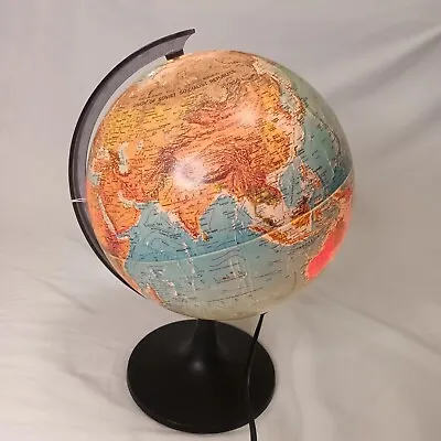 Illuminated World Globe Scanglobe Made In Denmark • $37.88