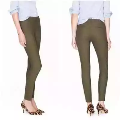 J. Crew Minnie Wool Blend Trouser Pants Olive Green 2 • $35