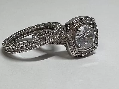 Charles Winston For Bela Luce 10.68 Ctw Ring Set Size 10 • $75