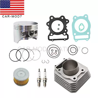 $89.56 • Buy NEW Cylinder Top End Rebuild Kit For Honda TRX 300 Fourtrax FW 4x4 2x4 1988-2000
