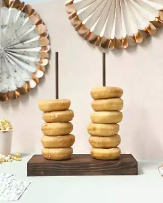 Wooden Donut Stands • £13