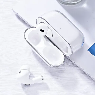 $7.99 • Buy For Apple AirPods 1/2/3 Pro 2 Clear Case Shockproof Protective Hard Cover Shell
