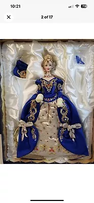 1998 Faberge Imperial Elegance  Barbie Porcelain Doll MIB W/Egg • $350