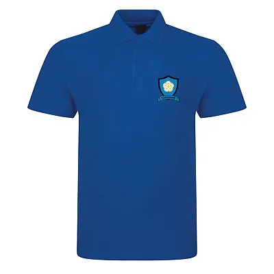 Yorkshire County Embroidered Polo Shirt Cricket Sport Your County • £18.49