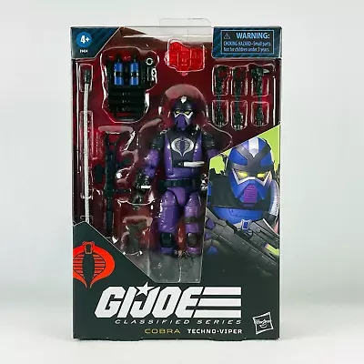 G.I. Joe Classified Series Cobra Techno-Viper #117 - 6  Action Figure • $24.65