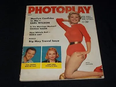 1956 May Photoplay Magazine - Mitzi Gaynor Front Cover - E 5378 • $45