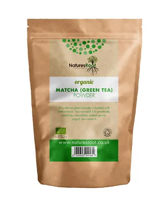 Organic Matcha Green Tea Powder - JAPANESE TEA | NATURAL | PURE | PREMIUM GRADE • £8.50