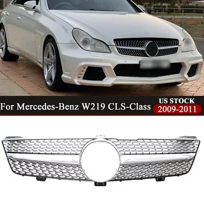 Diamond Grille Grill For Mercedes Benz CLS-Class W219 2009-2011 CLS350 CLS500  • $70.10