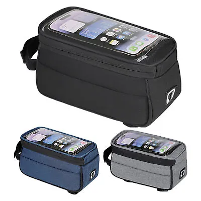 Bike Bag Tube Phone Bag Bike Accessories For Cycling Bicycle Bike Phone Holder • $13.58