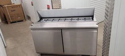 £920 • Buy Polar 2 Door Mega Top Preparation Counter 527Ltr - GD883 Commercial Catering