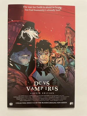$5.99 • Buy DC Vs Vampires Coffin Edition #1 Nightwing Batman Superman