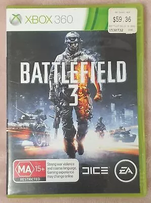 Battlefield 3 For Xbox 360 With 60 Day Warranty - Great Disc - AUS Seller • $7.02