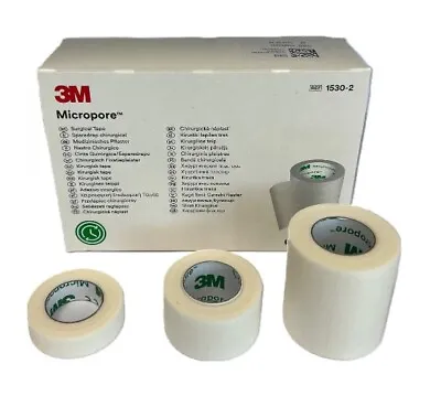 3M - Micropore Surgical Tape - Medical Quality Microporous Eyelash Tape 1.25cm • £2.99