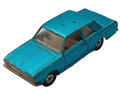 Matchbox Superfast Series Lesney #25 Ford Cortina Blue Loose • $15.95