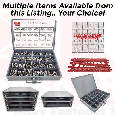 Button Head Socket Cap Screws 18-8 Stainless Steel Assortment OR Accessories • $11.28