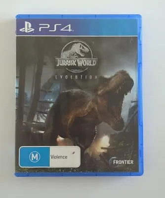 Jurassic World Evolution (PlayStation 4 2018 PAL)  • $29.95