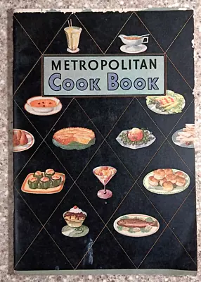 Vintage 1941 Metropolitan Life Insurance Company Cookbook Booklet Recipes • $19.99