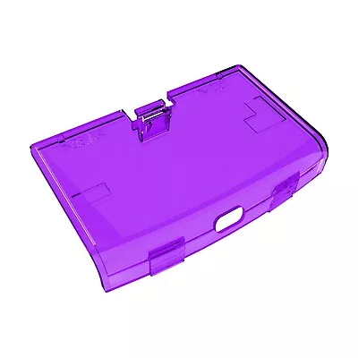 Game Boy Advance USB C Battery Cover Crystal Clear Purple RetroSix CleanJuice • £2.43