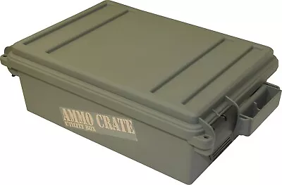 Military Ammo Box Plastic Mtm Storage Case Ammunition Utility Crate 65 Pounds • $26.91