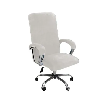 $28.99 • Buy Thicken Velvet Office Chair Cover Stretch Computer Chair Protector W/ Arm Covers