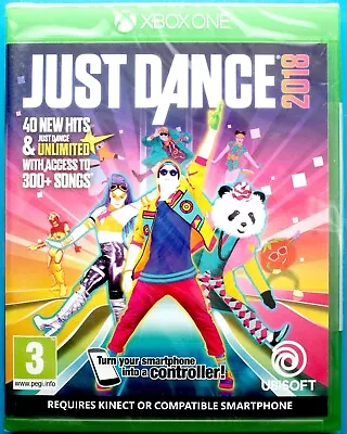 Just Dance 2018 - (NEW FACTORY SEALED) XBOX ONE XB1 & SERIES X PAL UK Karaoke • £15.95