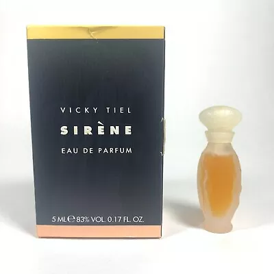 Vicky Tiel Sirene - Eau De Parfum -  .17 Oz MINI Vintage • $29