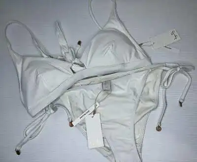 New With Tags Tigerlily Ladies White Tri Bikini Set Size Small • $79.95
